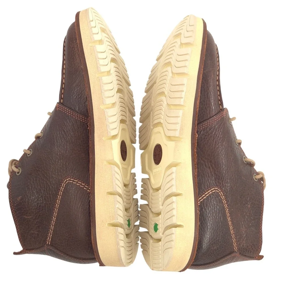 Timberland Westmore Chukka Boots Mens 8 Brown Leather Moc-toe TB0A1JTW245 NEW